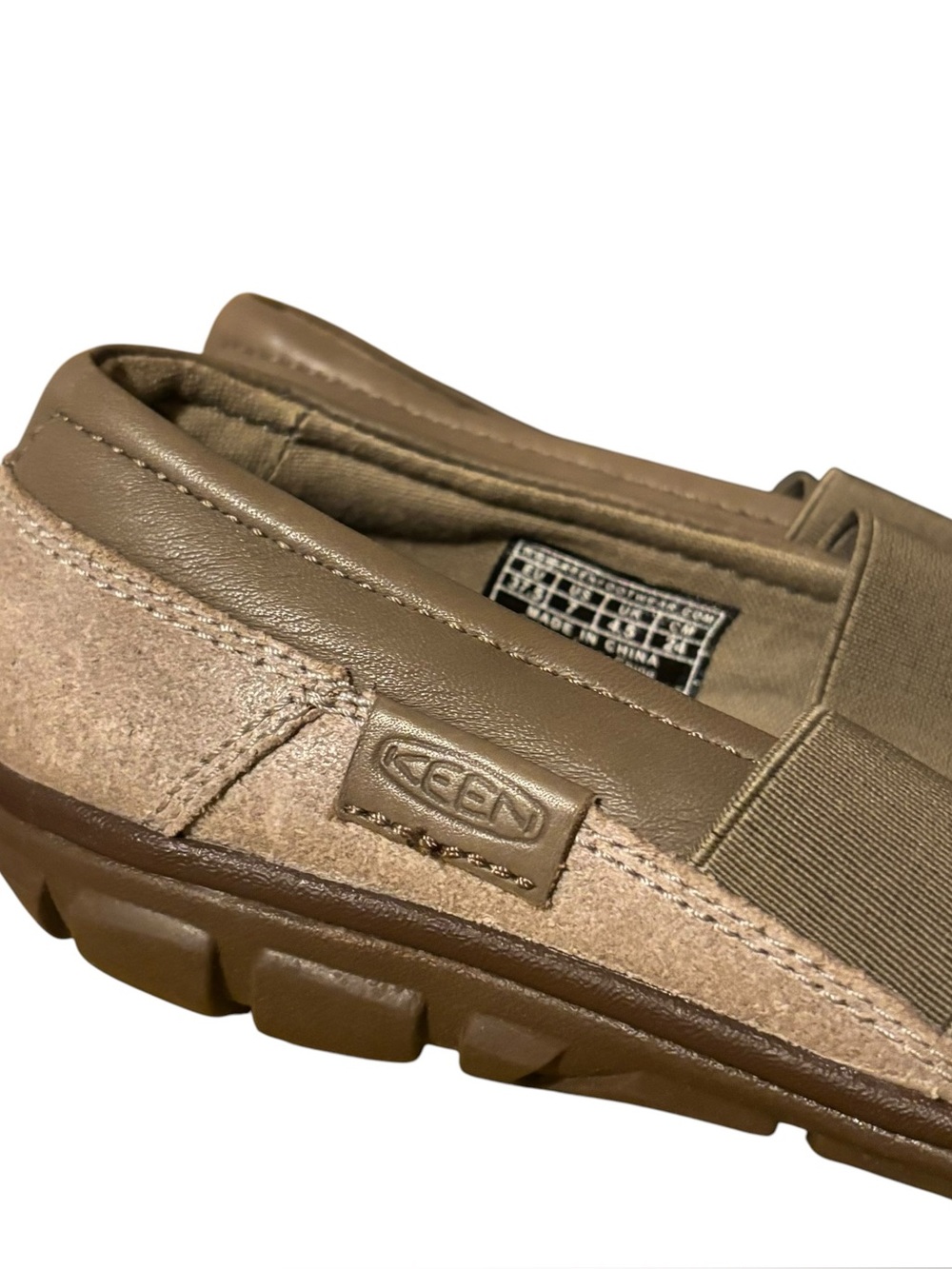 Keen Rivington Women's Mary Jane Leather Flats in Brindle Tan - Picture 3 of 8
